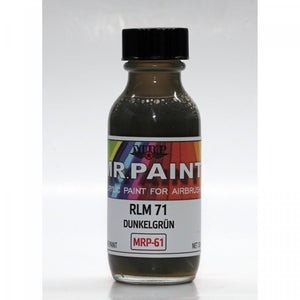 MR. Paint MRP-061 RLM 71 Dunkelgrun WWII German 30ml – zdjęcie 2