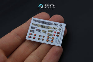 Quinta Studio QD35025 Krupp Protze 3D-Printed &amp;amp; coloured Interior on decal paper (for Tamiya kit) 1/35 – zdjęcie 2