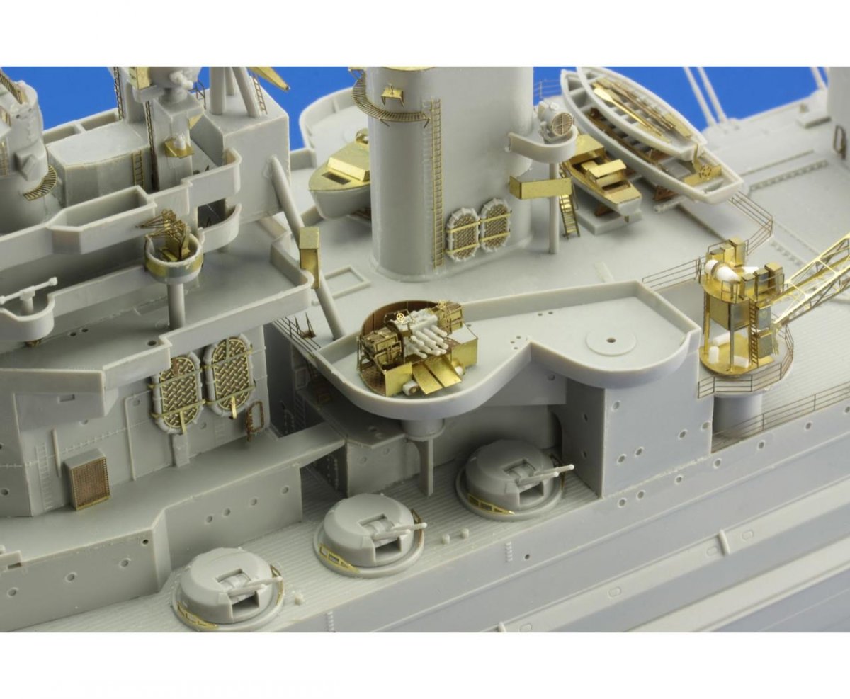 Eduard 53149 HMS Queen Elizabeth 1943 pt 5 - deck &amp;amp; main batteries TRUMPETER 1/350 – Bild 9