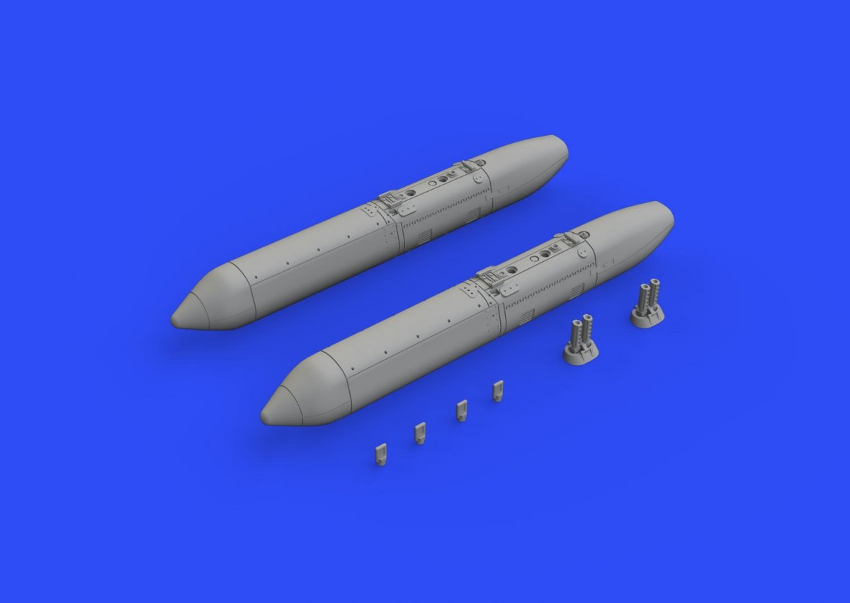 Eduard 648497 UPK-23-250 gun pods 1/48 – zdjęcie 3