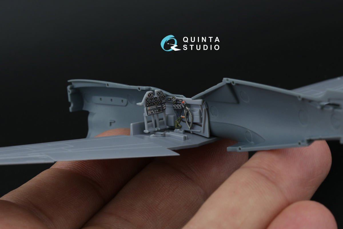 Quinta Studio QD72216 P-40N Warhawk 3D-Printed &amp;amp; colored Interior on decal paper (Special Hobby) 1/72 – image 6