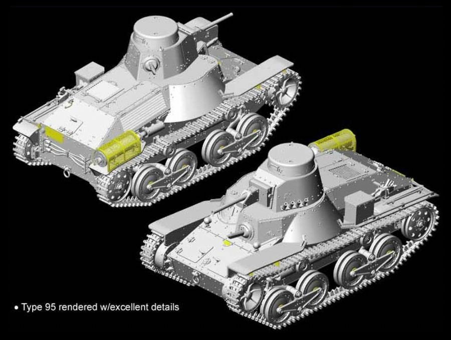 Dragon 6777 IJA Type 95 Ha-Go Hokuman Version 1/35 – zdjęcie 2
