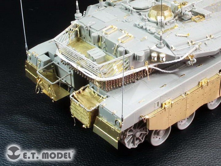 E.T. Model E35-246 Israeli Merkava Mk.3D Late LIC MBT (For MENG TS-025) 1/35 – zdjęcie 8