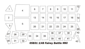 Trumpeter 05831 Fairey Battle Mk.I 1/48 – zdjęcie 3