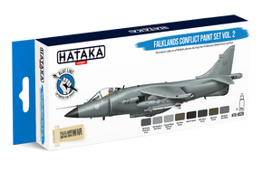 Hataka Hobby HTK-BS28 Falklands Conflict Vol. 2 Paint Set (8x17ml) – zdjęcie 2