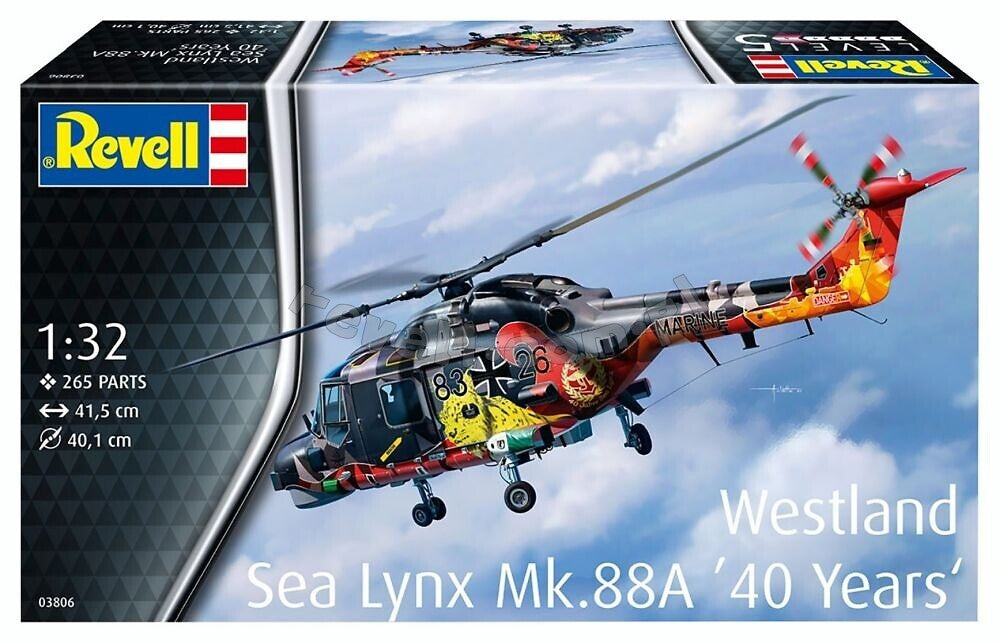 Revell 03806 Westland Sea Lynx Mk.88A 40 Years 1/32