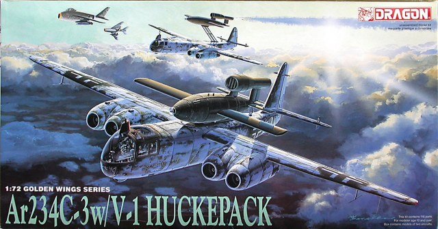 Dragon 5011 Arado Ar 234C-3w/V-1 Huckepack 1/72 – zdjęcie 2
