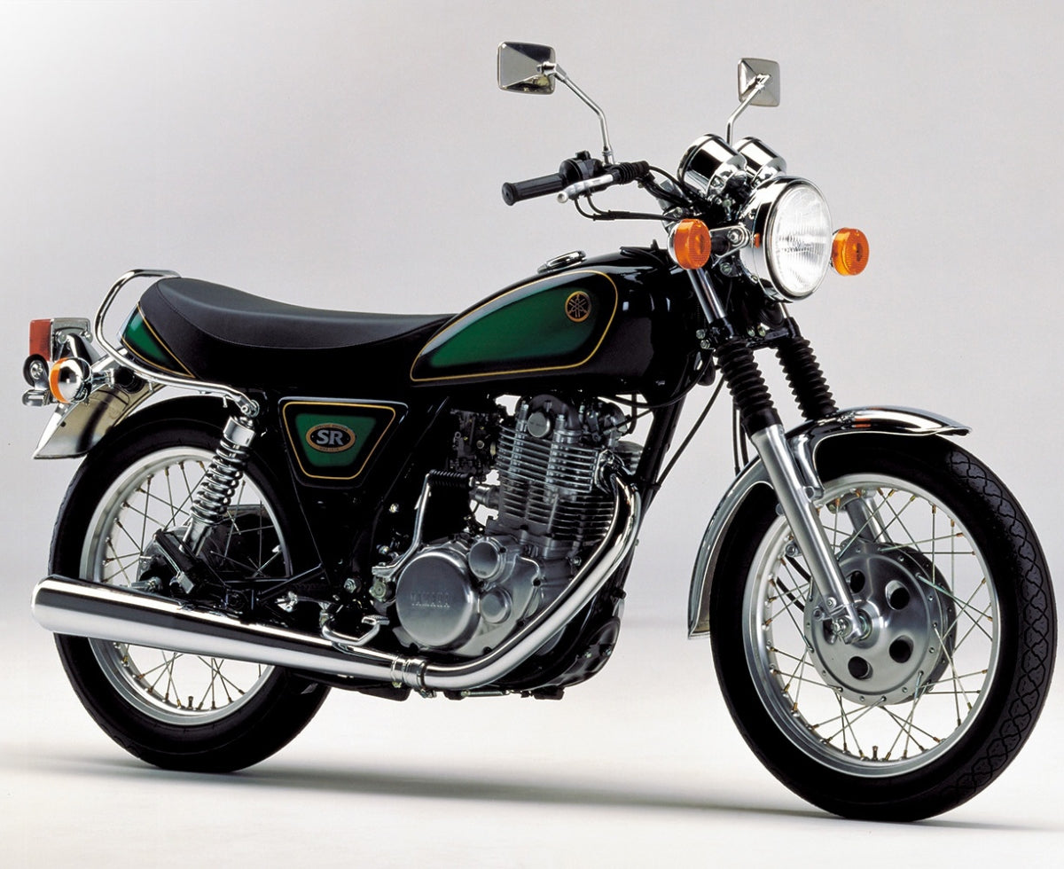 Aoshima 06566 Yamaha 1JR SR400S Limited Edition &amp;#39;95 with Custom Parts 1/12 – zdjęcie 2