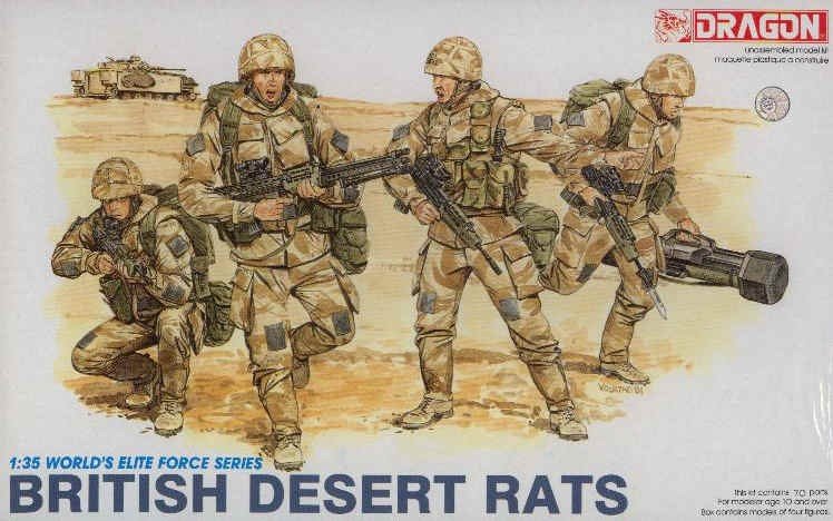 Dragon 3013 British Desert Rats 1/35