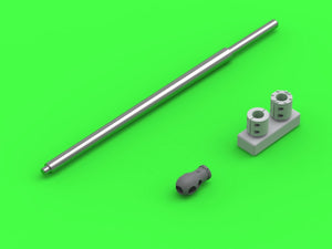 Master GM-35-055 17pdr SP M10 &amp;quot;Achilles&amp;quot; - QF 17pdr gun barrel (76.2mm) (for Tamiya model) 1/35