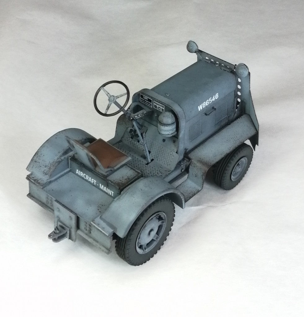 Thunder Model 32001 US Tug Clarktor-6 Mill-33 The heavy duty airfield tractor 1/32 – immagine 4