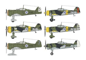 Special Hobby 48124 Fokker D.XXI Duo Pack Finland 1/48