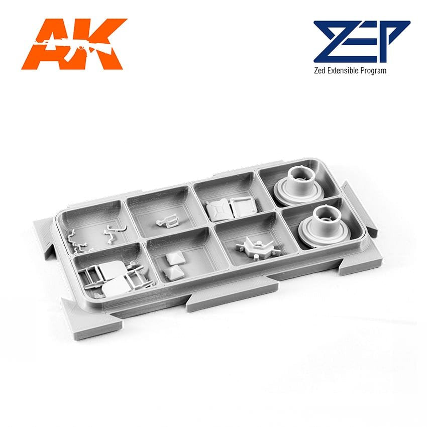BASE ZEP MS202 AVEC COMPARTIMENTS – image 2