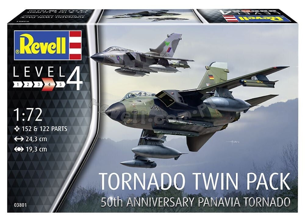 Revell 03801 Tornado Twin Pack - 50 Anniversary Panavia Tornado 1/72 – image 2