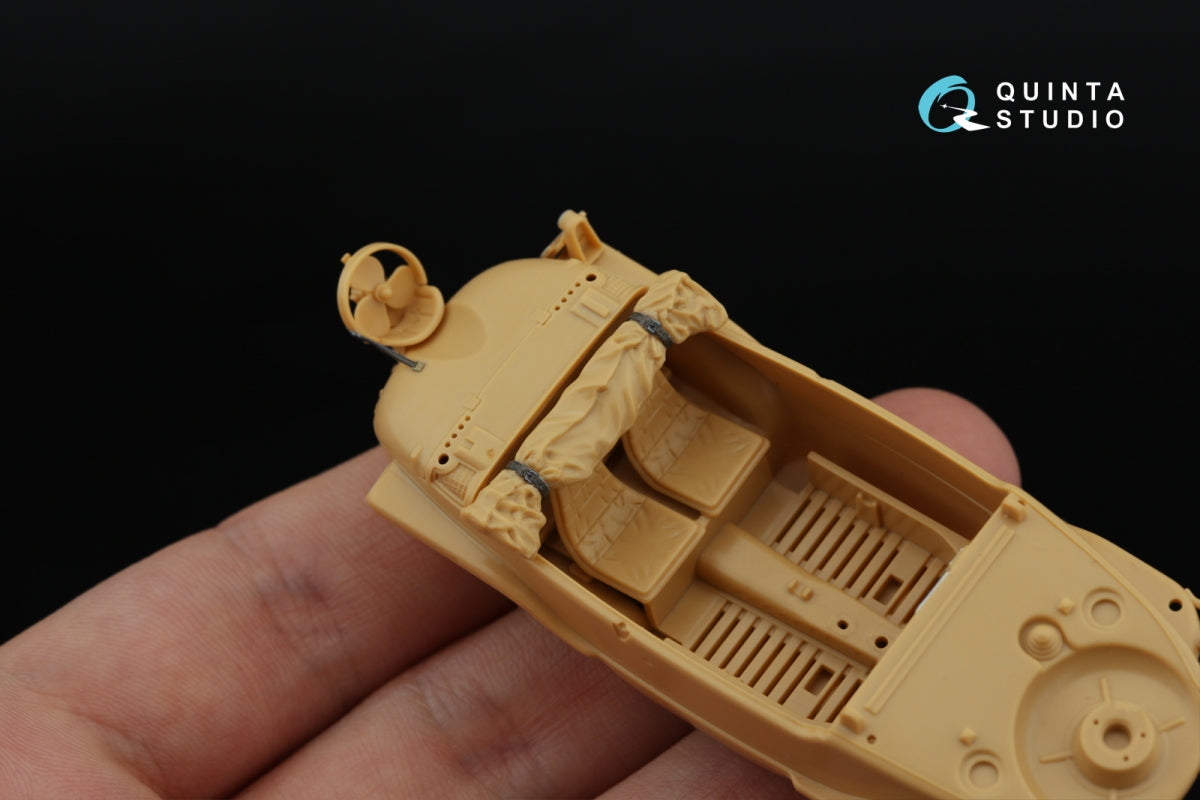 Quinta Studio QDS-48553 Schwimmwagen type 166 3D-Printed &amp;amp; coloured Interior on decal paper (Tamiya) (small version) 1/48 – zdjęcie 7