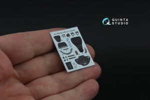 Quinta Studio QD48491 I-16 3D-Printed coloured Interior on decal paper (for Zvezda kit) 1/48 – Bild 11
