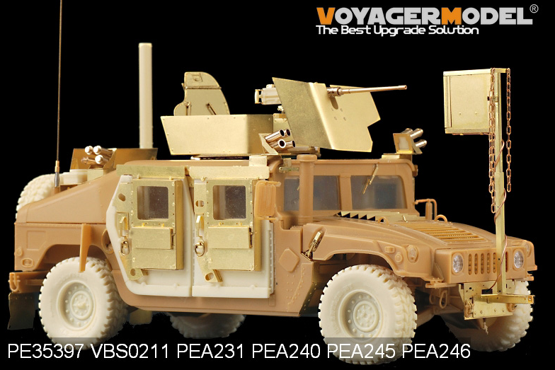 Voyager Model PEA246 Modern HUMVEE family bullet-proof door (For TAMIYA/BRONCO) 1/35 – image 8
