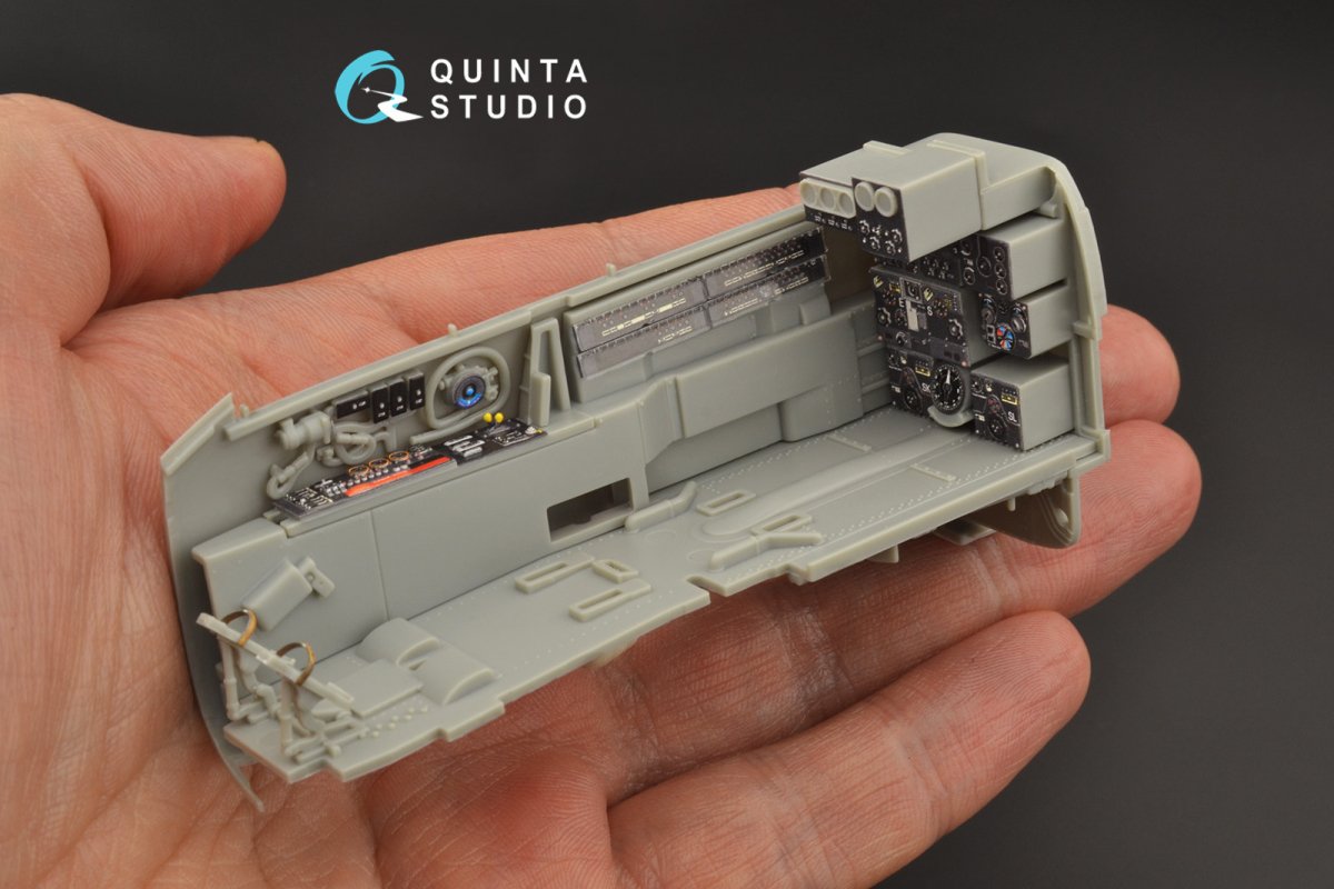 Quinta Studio QD32103 He 219 3D-Printed &amp;amp; colored Interior on decal paper ( ZM SWS ) 1/32 – image 4