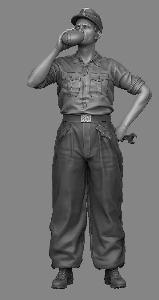 Panzer Art FI35-136 German Tank mechanic set 1/35 – zdjęcie 2