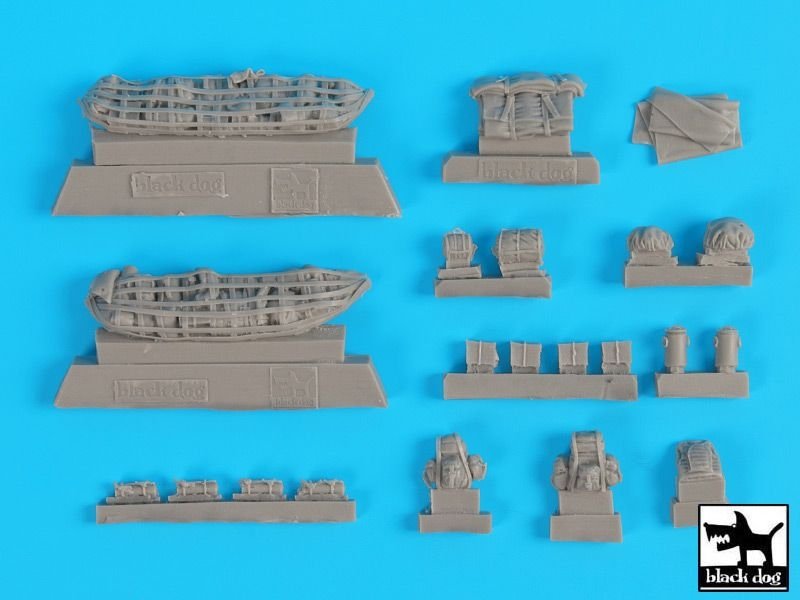 Black Dog T72100 British Warrior accessories set for Trumpeter 1/72 – zdjęcie 6