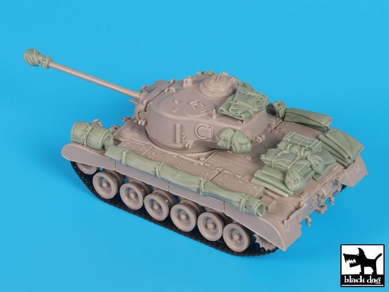 Black Dog T72099 US M26 Pershing accessories set for Trumpeter 1/72 – zdjęcie 4