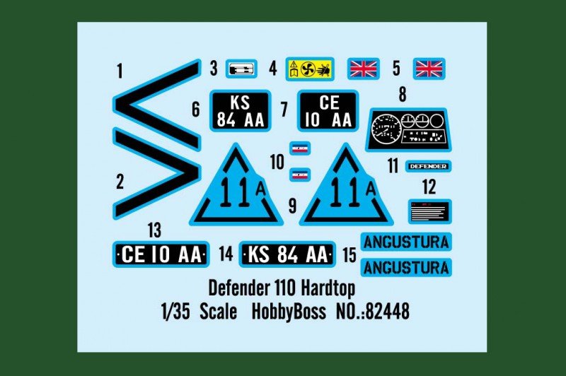 Hobby Boss 82448 Defender 110 Hardtop 1/35 – image 2