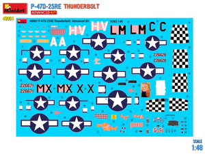 MiniArt 48001 P-47D-25RE Thunderbolt - Advanced Kit 1/48 – zdjęcie 2