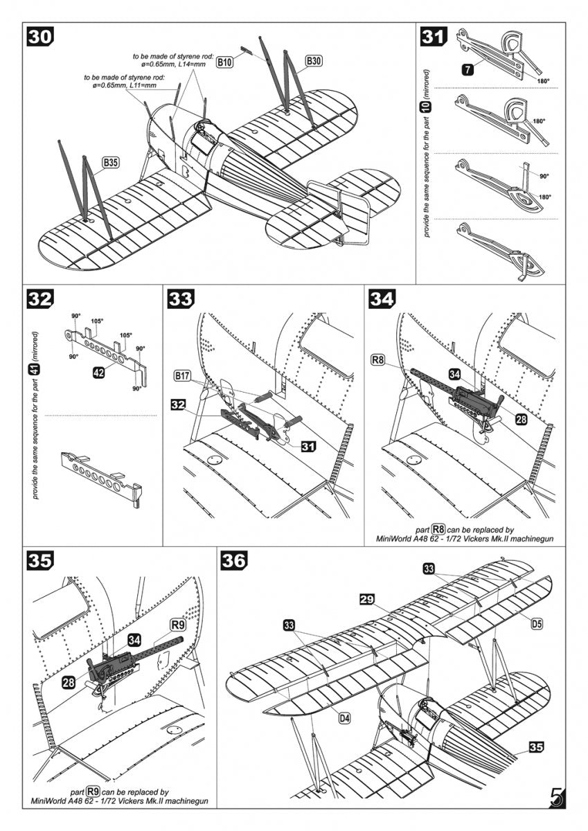 Armory Models 48004 Fairey Flycatcher British Interwar FAA Floatplane Fighter, Late (Metal) 1/48 – zdjęcie 6