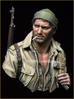 Young Miniatures YM1841 US Paratrooper WWII 17th Airbone Division 1/10 – image 2