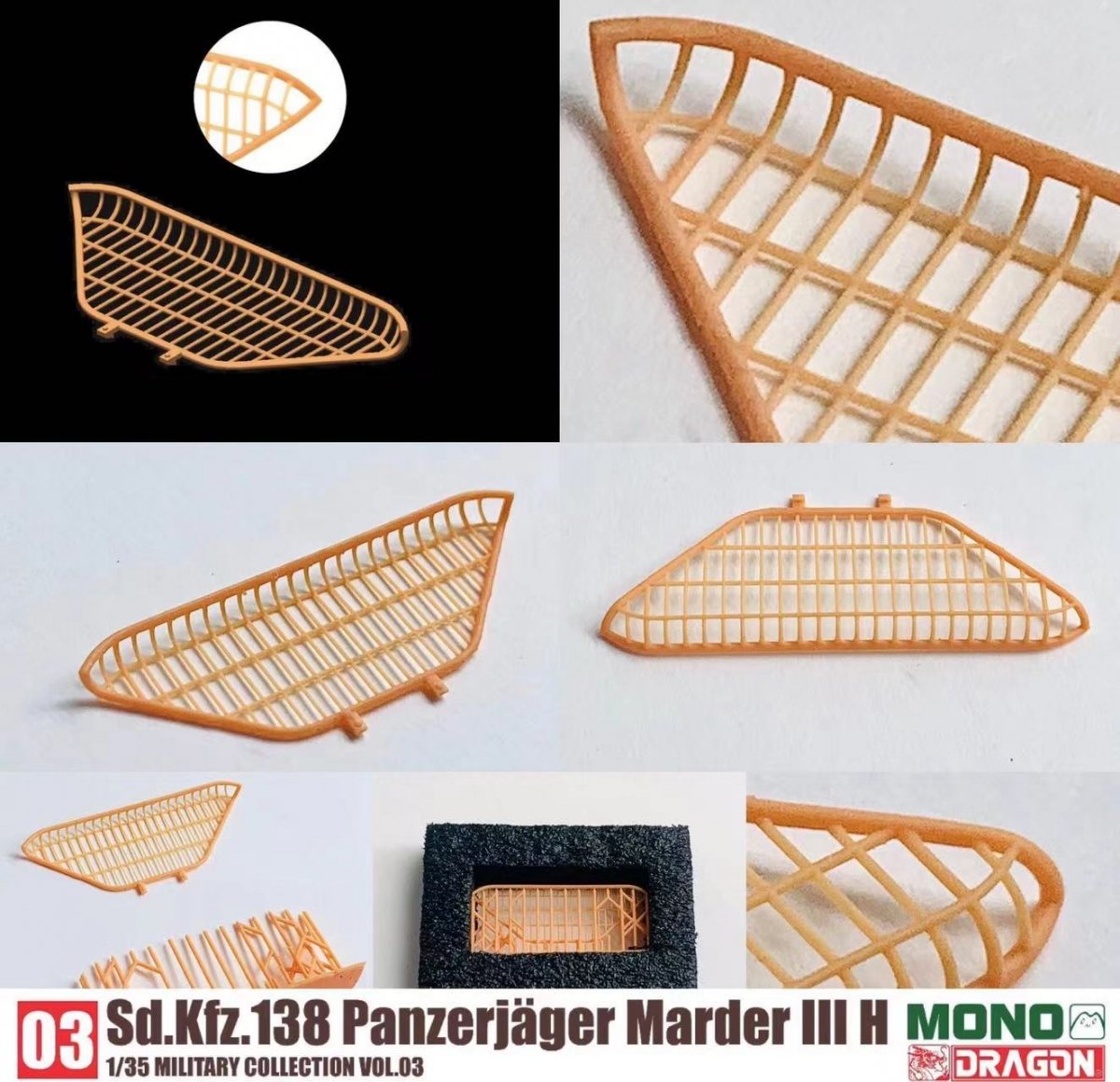 Dragon MD003 Sd.Kfz.138 Panzerjager MARDER III H w/Interior 1/35 – zdjęcie 2