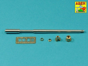 Aber 35L-068N 75mm KwK40L/43 barrel with early muzzle brake for German Panzer IV Ausf.G tanks 1/35 – image 6