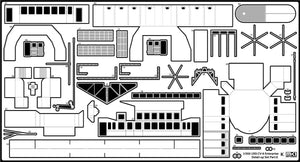 MK1 Design MD-20022 USS CV-6 Enterprise DX with Full Wooden Deck for Trumpeter 1/200 – zdjęcie 73