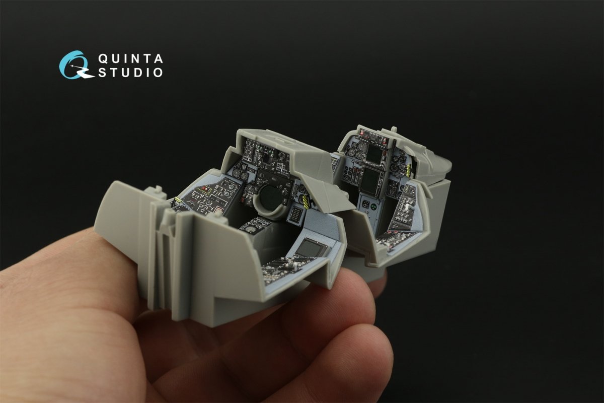 Quinta Studio QDS-32098 F-14A 3D-Printed &amp;amp; coloured Interior on decal paper ( Trumpeter ) (Small version) 1/32 – zdjęcie 7