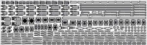 Pontos 35021F1 IJN Mikasa 1905 Detail Up Set 1/350 – image 12