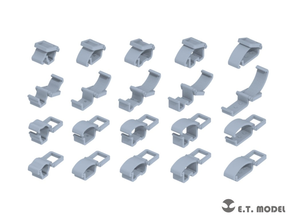 E.T. Model P35-278 WWII German Clamps (Type.2) 1/35 – zdjęcie 2