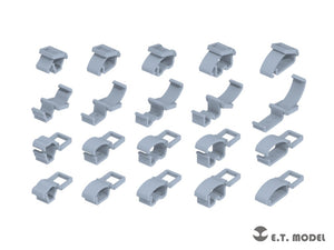 E.T. Model P35-278 WWII German Clamps (Type.2) 1/35 – zdjęcie 2