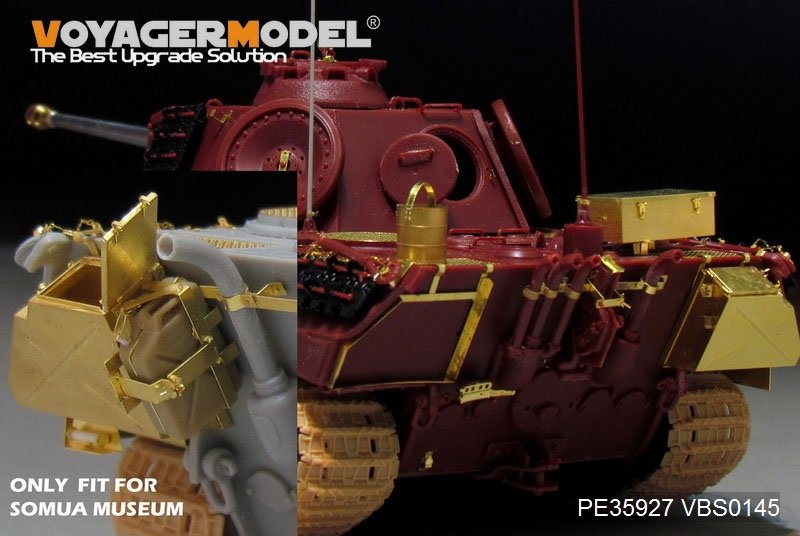 Voyager Model PE35927 WWII German Panther A Late Version For MENG TS-035 1/35 – zdjęcie 12