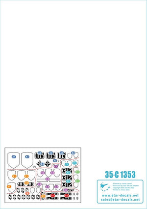 Star Decals 35-C1353 War in Ukraine 1 AZOV-Battalion 2014-2022 1/35 – image 2