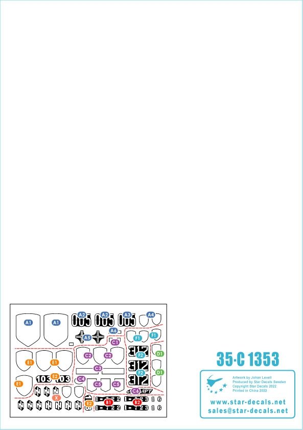 Star Decals 35-C1353 War in Ukraine 1 AZOV-Battalion 2014-2022 1/35 – image 2