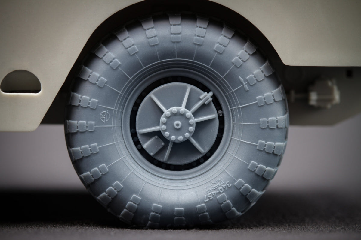 ScaleX WM 35013S BRDM 2 Sagged wheel set (for Trumpeter) 1/35