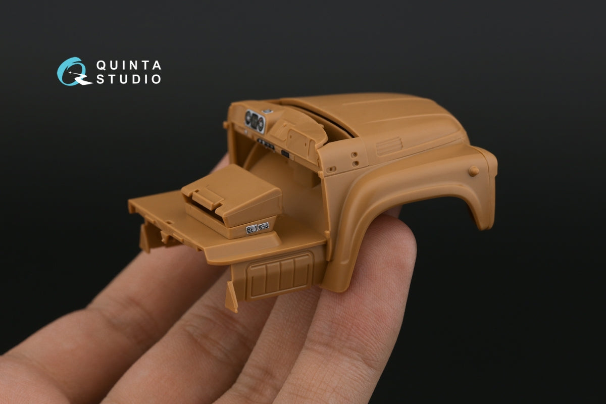 Quinta Studio QD43002 ZIL-MMZ-555 3D-Printed colored Interior on decal paper (Zvezda) 1/43 – image 11