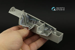 Quinta Studio QD32098 F-14A 3D-Printed &amp;amp; colored Interior on decal paper ( Trumpeter ) 1/32 – image 6