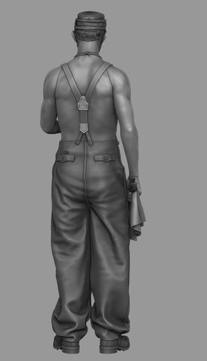 Panzer Art FI35-145 Waffen-SS tank mechanic summer dress 1/35 – zdjęcie 3