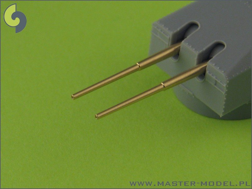 Master SM-350-057 Scharnhorst armament without blastbags - 28cm (9pcs), 15cm (12pcs), 10,5cm (14pcs) barrels – zdjęcie 3