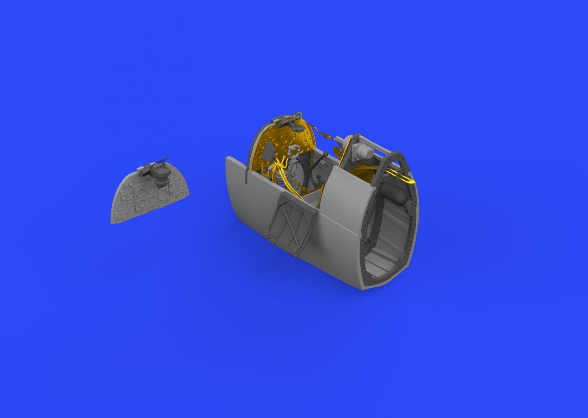 Eduard 648466 Spitfire Mk. I cockpit 1/48 TAMIYA – zdjęcie 2