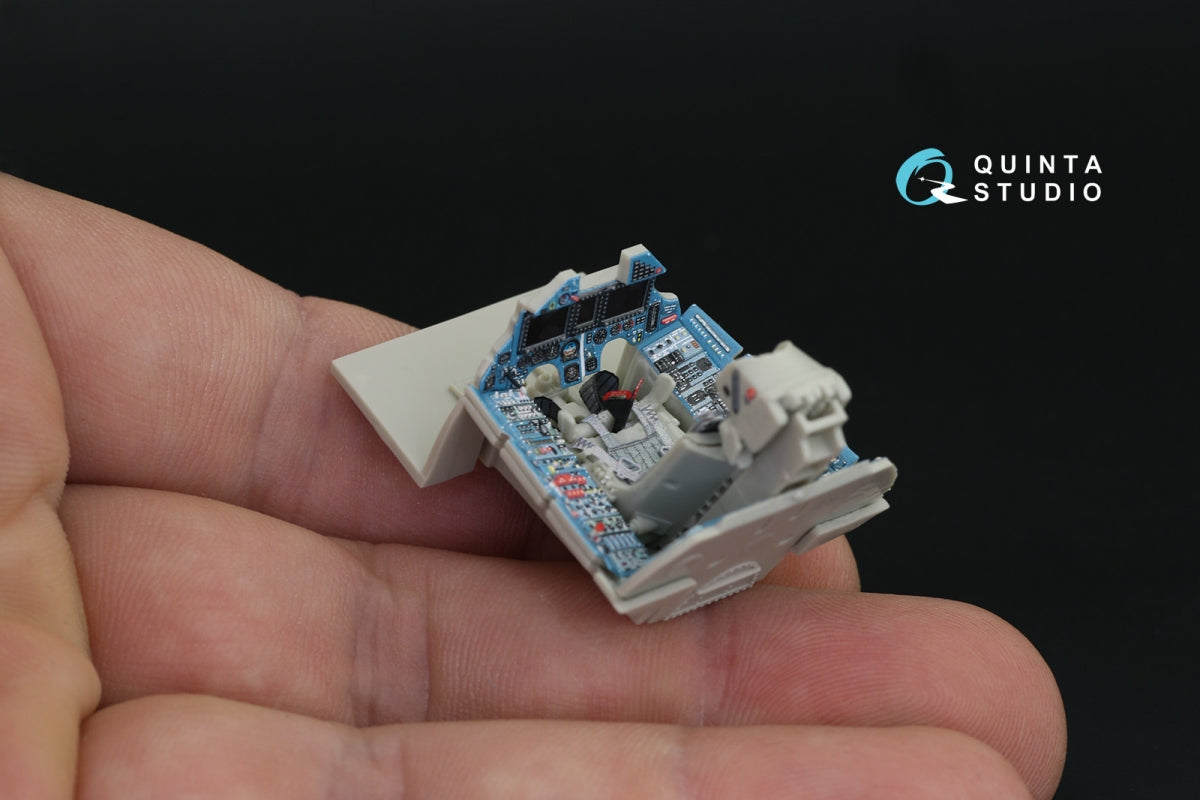 Quinta Studio QD48233 Su-27SM 3D-Printed &amp;amp; coloured Interior on decal paper (KittyHawk) 1/48 – zdjęcie 13