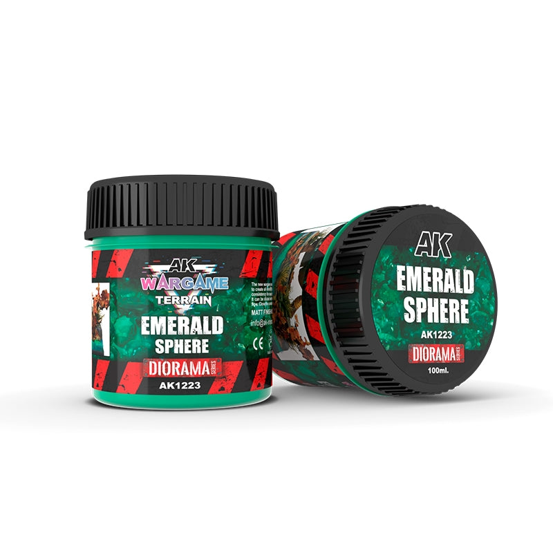 AK Interactive AK1223 EMERALD SPHERE – WARGAME TERRAINS 100ML