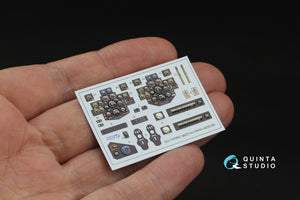 Quinta Studio QD32254 Horten Ho 229B 3D-Printed &amp;amp; colored Interior on decal paper (Takom) 1/32 – image 3