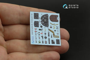Quinta Studio QD48120 Spitfire Mk.VIII 3D-Printed &amp;amp; coloured Interior on decal paper (Eduard) 1/48 – zdjęcie 5