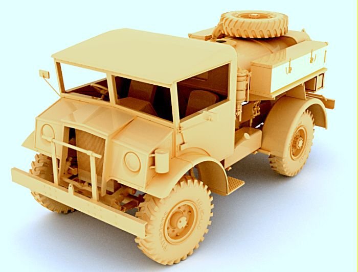 Mirror Models 35167 CMP Ford F15A Water truck, Cab 13 4x4 drive 1/35 – zdjęcie 4